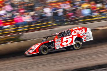 Eibach dirt modified race car