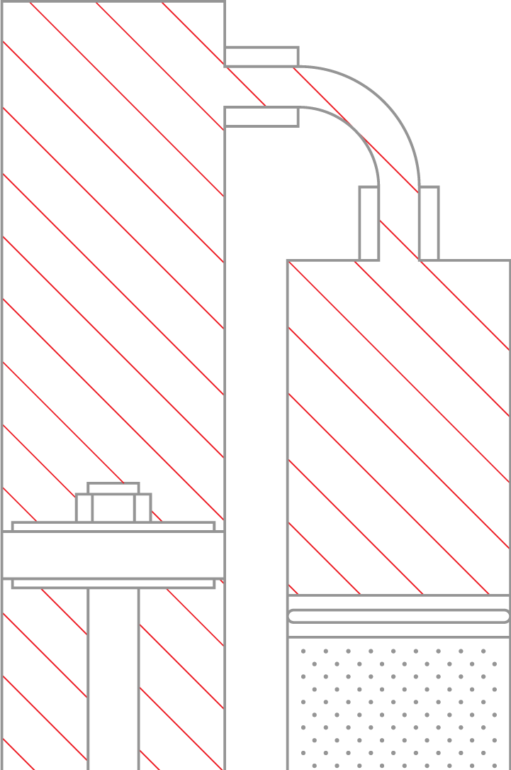 PRO-TRUCK Reservoir shock cutaway